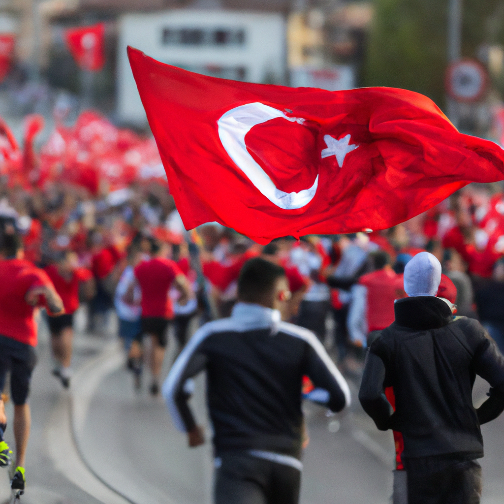 Londra Maratonu’nda Filistin Destekçileri Protesto Düzenledi